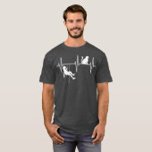 Bouldering Funny Cat Lover Rock Climbing Free T-Shirt (Vorne ganz)
