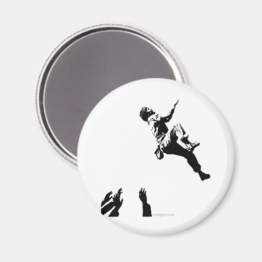 Bouldering Graphic Magnet (Vorderseite/Rückseite)
