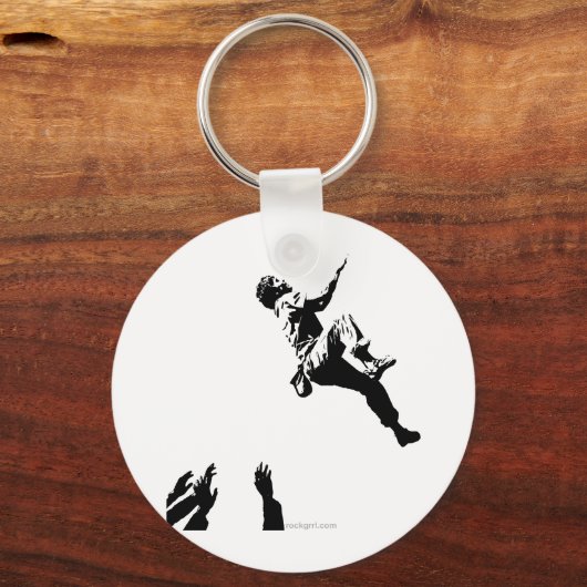 Bouldering Graphic Schlüsselanhänger (Vorderseite)