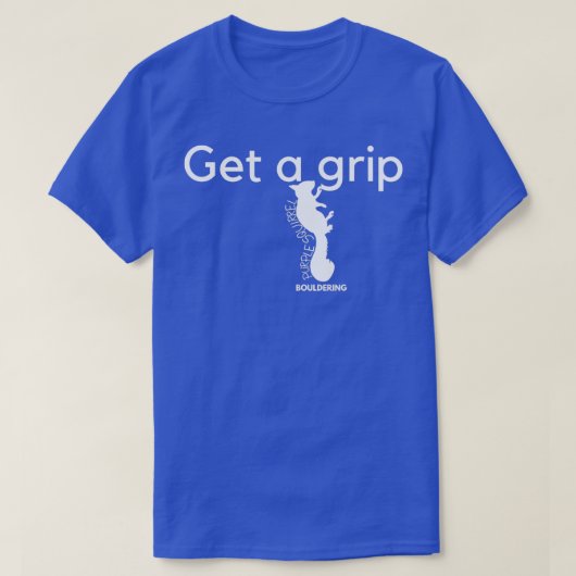 Bouldering Holen Sie sich den Griff T-Shirt (Design vorne)