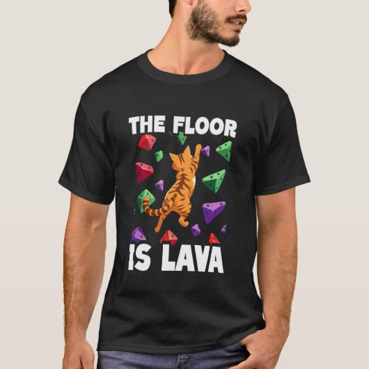 Bouldering & Indoor Rock Climbing, Kletterer & Bou T-Shirt (Vorderseite)