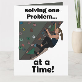Bouldering-Problemlöser Kletterparty Karte