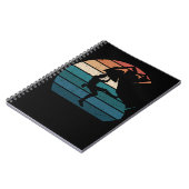 Bouldering Retro Mountain Rock Climbing Notizblock (Linke Seite)