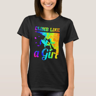 Bouldering Rock Climber Climbing Climbing Climbing T-Shirt