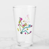 Bouldering Stickman Glas (Rückseite)