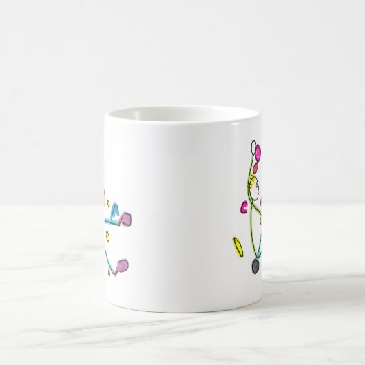 Bouldering Stickman Kaffeetasse (Mittel)