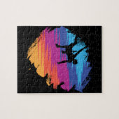 Bouldering - Störendes Retroklettern Puzzle (Horizontal)