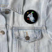 Bouldering- und Felsenkletter-Koala Button (Beispiel)