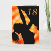 Boulderinnen, 18. Geburtstagskarte Karte (Vorderseite)
