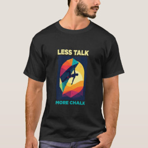 Bouldern Retro Bergsteigen Bergsteigen Boulderer T-Shirt