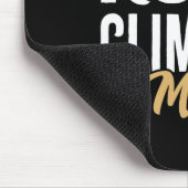 Boulderprobleme Vintage Boulderer Mousepad (Ecke)