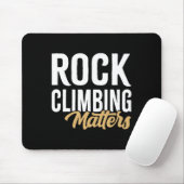 Boulderprobleme Vintage Boulderer Mousepad (Mit Mouse)