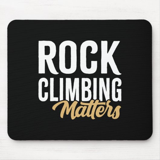 Boulderprobleme Vintage Boulderer Mousepad (Vorne)