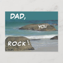 Boulders Beach - VATER You ROCK - Postkarte