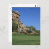 Boulders Postkarte (Vorne/Hinten)