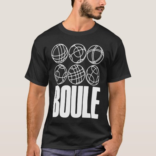 Boule Balls For Boulder Petanque Boules Ball T-Shirt (Vorderseite)