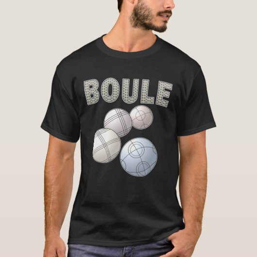 BOULE Balls Petanque Sport Boccia Game Boulen Boul T-Shirt (Vorderseite)
