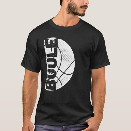 Boule Petanque Boccia Boulen Petanque Balls T-Shirt (Vorderseite)