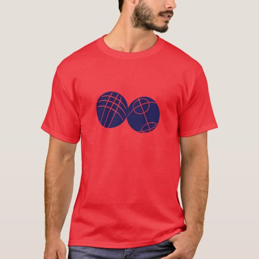 Boule petanque T-Shirt (Vorderseite)