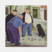 Boules Players Magnet (Vorne)