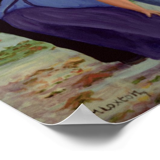 Boules Players Poster (Ecke)