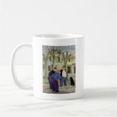 Boules-Spieler Kaffeetasse (Links)