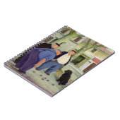 Boules-Spieler Notizblock (Linke Seite)