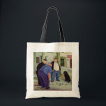 Boules-Spieler Tragetasche<br><div class="desc">Boules-Spieler (Öl auf Leinwand) Loxton Margaret/private Sammlung/Bridgeman Bilder rollt u. Skittles Frankreich (ausschließlich Paris) - Europa-Ball-Sport-Europa Innenspiel-ländliche Szenen</div>