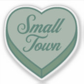 Boulevard Candy - Kleinstadt Aufkleber (Vorderseite)