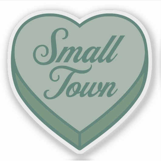 Boulevard Candy - Kleinstadt Aufkleber (Vorderseite)