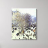Boulevard de Capucines Wrapped Canvas Leinwanddruck (Vorderseite)