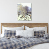 Boulevard de Capucines Wrapped Canvas Leinwanddruck (Insitu (Schlafzimmer))