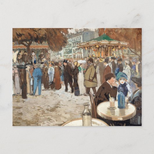 Boulevard de Clichy | Louis Abel-Truchet Postkarte (Vorderseite)