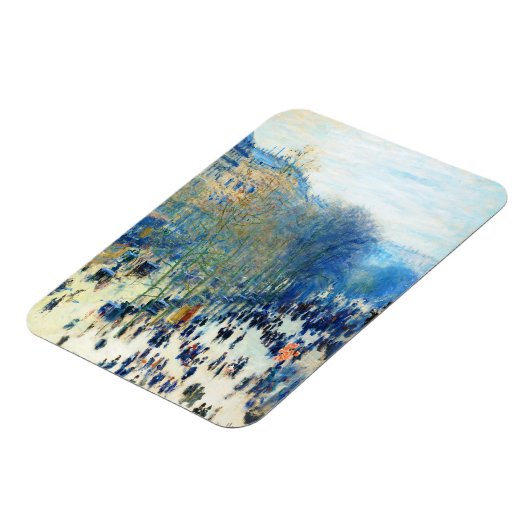 Boulevard des Capucines Claude Monet Kunst, Dichtu Magnet (Linke Seite)