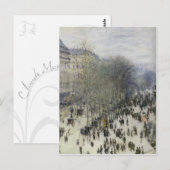 Boulevard des Capucines Postcard Postkarte (Vorne/Hinten)