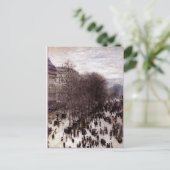 Boulevard des Capucines Postcard Postkarte (Stehend Vorderseite)
