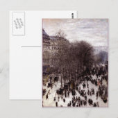 Boulevard des Capucines Postcard Postkarte (Vorne/Hinten)