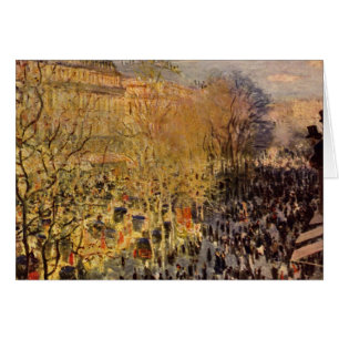 Boulevard des Capucines von Claude Monet