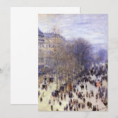 Boulevard des Capucines von Claude Monet, Fine Art (Vorne/Hinten)