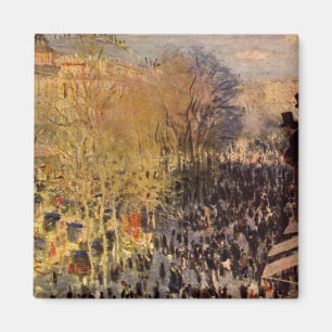 Boulevard des Capucines von Claude Monet, Fine Art Magnet