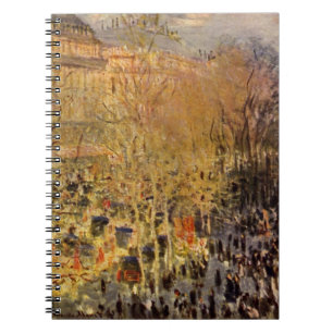 Boulevard des Capucines von Claude Monet, Fine Art Notizblock