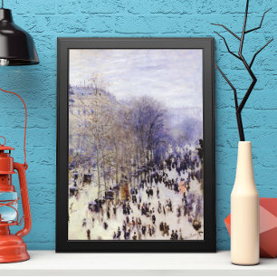 Boulevard des Capucines von Claude Monet, Fine Art Poster