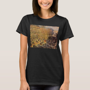 Boulevard des Capucines von Claude Monet, Fine Art T-Shirt