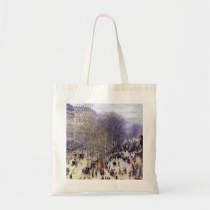 Boulevard des Capucines von Claude Monet, Fine Art Tragetasche