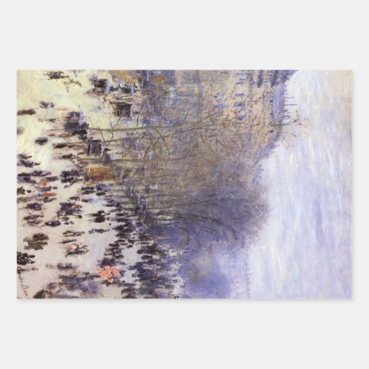 Boulevard des Capucines von Claude Monet Geschenkpapier Set (Vorderseite 3)