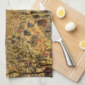 Boulevard des Capucines von Claude Monet Handtuch (Viertel Falte)