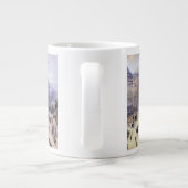 Boulevard des Capucines von Claude Monet Jumbo-Tasse (Rückseite)