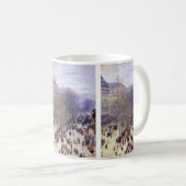 Boulevard des Capucines von Claude Monet Kaffeetasse (VorderseiteRechts)