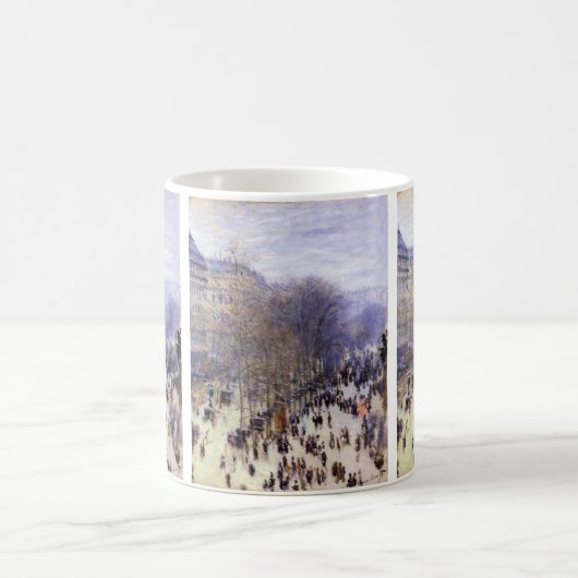 Boulevard des Capucines von Claude Monet Kaffeetasse (Mittel)