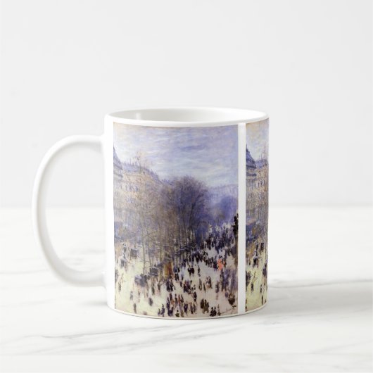 Boulevard des Capucines von Claude Monet Kaffeetasse (Links)